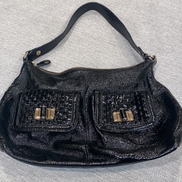 Elliott Lucca Handbags - Elliot Luca black 100% leather shoulder bag